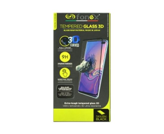 Xiaomi Mi 10 Lite 5G Tempered 3D Screen Glass By Fonex Black