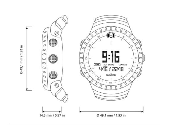 SUUNTO CORE ALPHA STEALTH