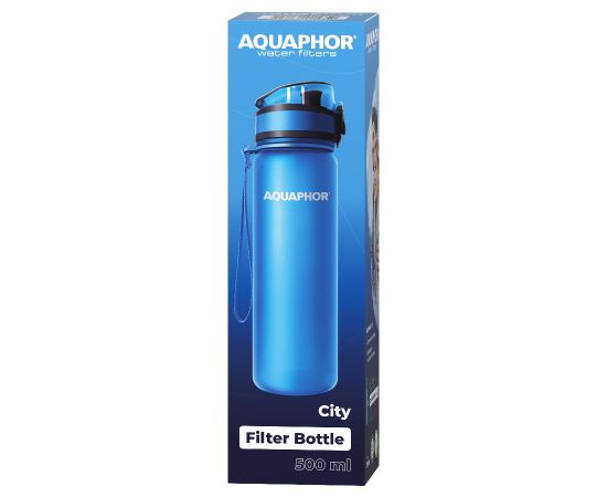 Filter bottle Aquaphor City blue 0.5 L