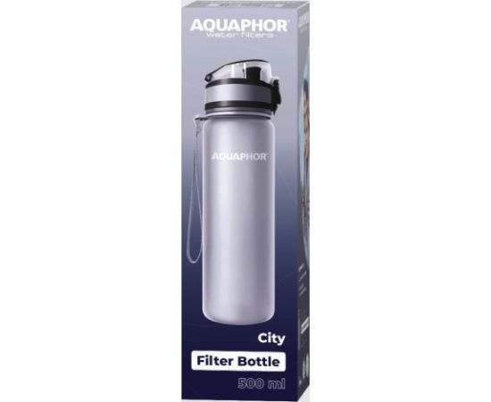 Filter bottle Aquaphor City grey 0.5 L