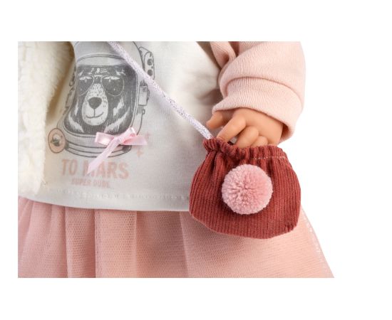 Llorens Lelle Julia 42 cm ar mānekli, mīkstais ķermenis Spānija LL14202 Lelles