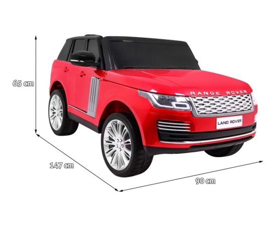 Детский электромобиль Range Rover HSE красный Детский электромобиль