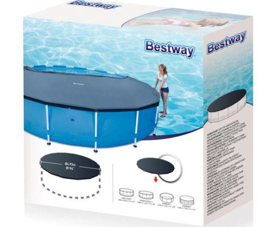 Bestway Pokrywa do basenu stelażowego 488 cm (58249)
