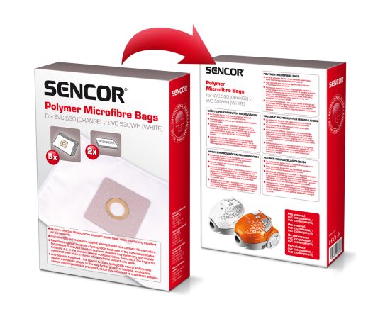 Micro fiber bags for Sencor SVC530