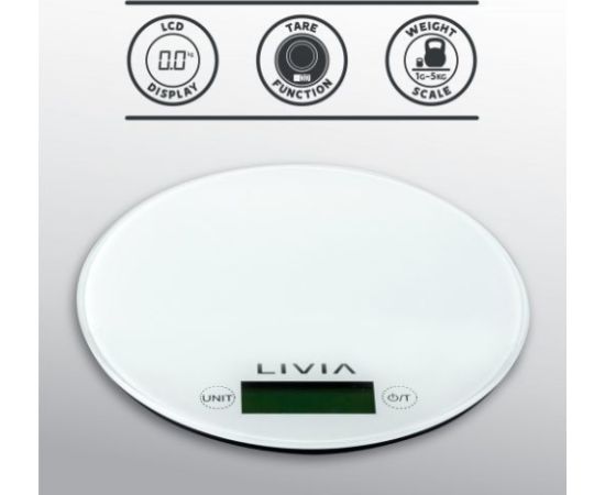 Kitchen Scale Livia KV1560W