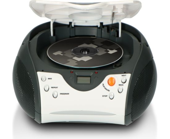 Portable stereo FM radio with CD player Lenco SCD24WH Magnetolas