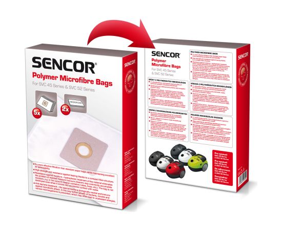 Sencor Micro fiber bags SVC45/52 PF