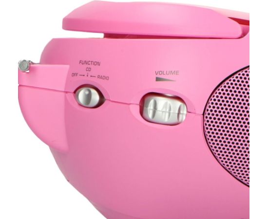 Portable stereo FM radio with CD player Lenco SCD24P