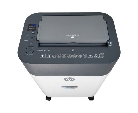 HP ONESHRED Auto 100CC white-gray shredder