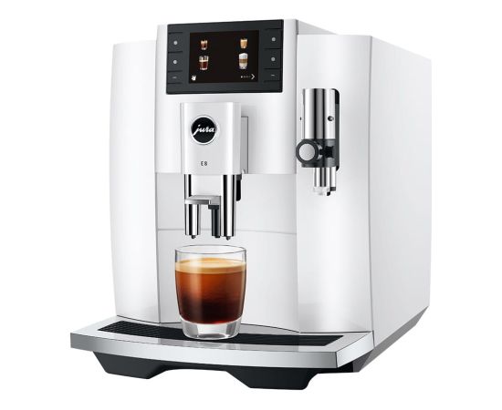 Jura E8 Piano White (EC) Coffee Machine