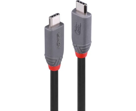 CABLE USB4 240W TYPE C 1.5M/40GBPS ANTHRA LINE 36957 LINDY