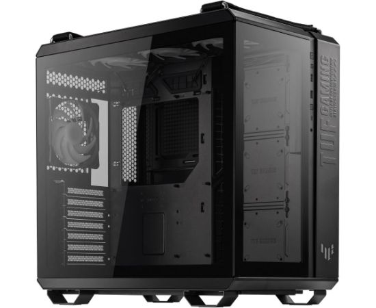 Case ASUS GT502 PLUS/BLK/TG / TUF GAMING MidiTower Not included ATX MicroATX MiniITX Colour Black GT502PLUS/BLK/TG/TUFGAM