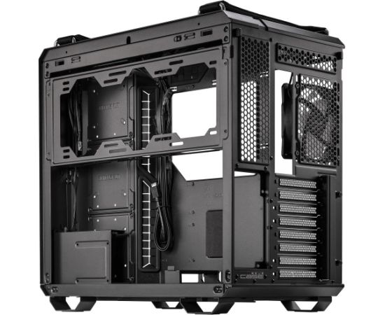 Case ASUS GT502 PLUS/BLK/TG / TUF GAMING MidiTower Not included ATX MicroATX MiniITX Colour Black GT502PLUS/BLK/TG/TUFGAM