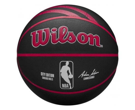 WILSON NBA TEAM CITY COLLECTOR CHICAGO BULLS basketbola bumba