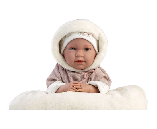 Llorens Кукла младенец Лала 42 см (подушка, плачет, говорит, с соской, мягкое тело) Испания LL74106