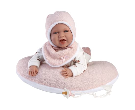 Llorens Кукла младенец Мими 42 см (подушка, смеется, говорит, с соской, мягкое тело) Испания LL74104