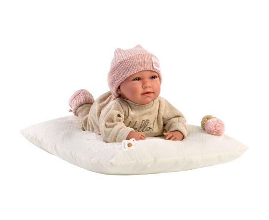 Llorens Кукла младенец Мими 42 см (одеяло, с соской, мягкое тело) Испания LL17420