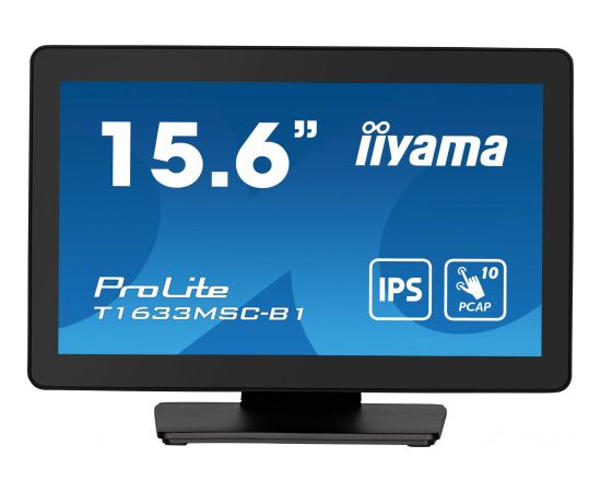 iiyama ProLite T1633MSC-B1, 15.6" multi touch