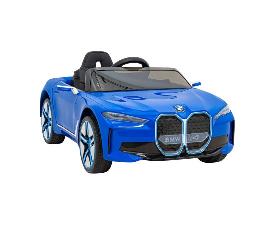 Детский Электромобиль BMW I4 синий