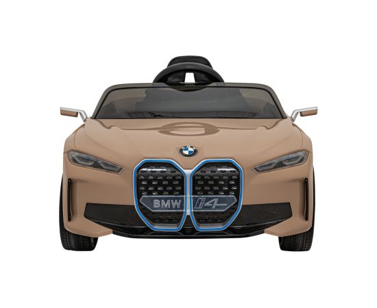Bērnu Elektromobilis BMW I4 brūnā
