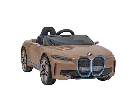 Bērnu Elektromobilis BMW I4 brūnā