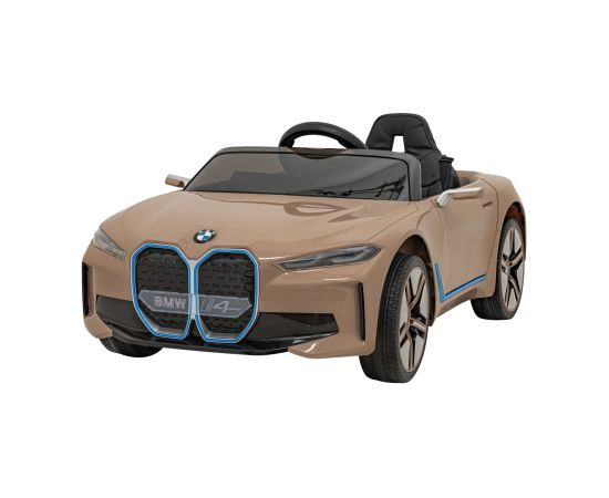 Bērnu Elektromobilis BMW I4 brūnā