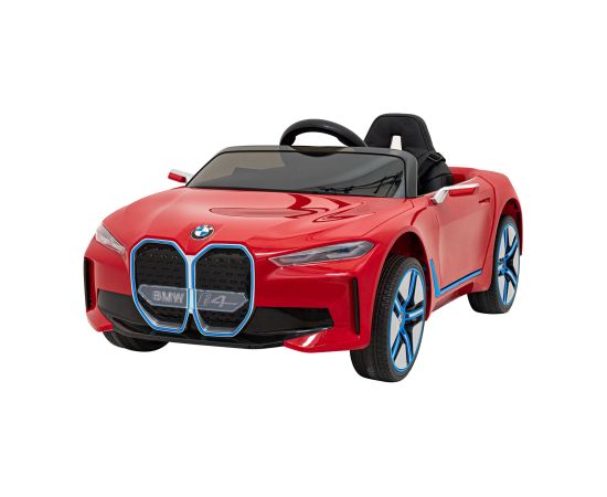 Bērnu Elektromobilis BMW I4 sarkanā