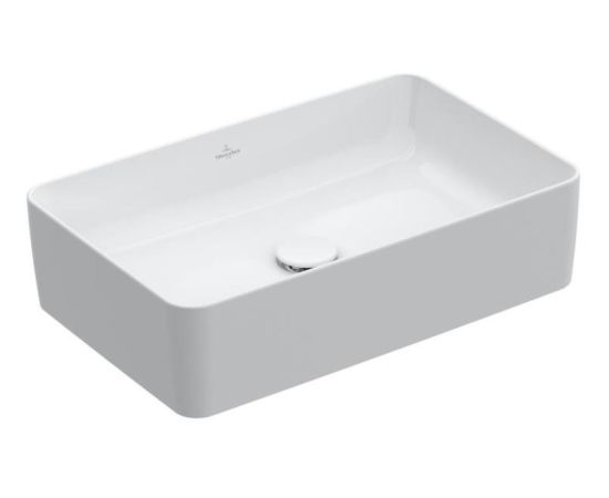 Villeroy & Boch izlietne Collaro, 560x360 mm, slīpēta apakša, bez pārplūdes, balta TitanCeram