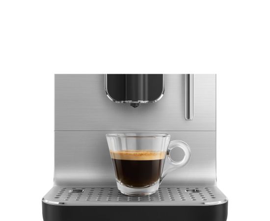 SMEG BCC12BLMEU Espresso Coffee Machine Black Matt Collezione