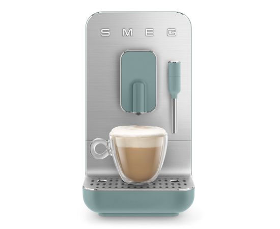 SMEG BCC12EGMEU Espresso Coffee Machine Emerald Green Matt Collezione