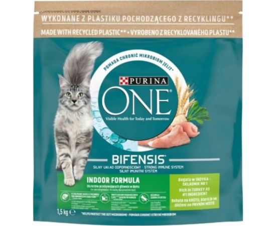 PURINA One Bifensis Indoor Formula - dry cat food - 1,5 kg