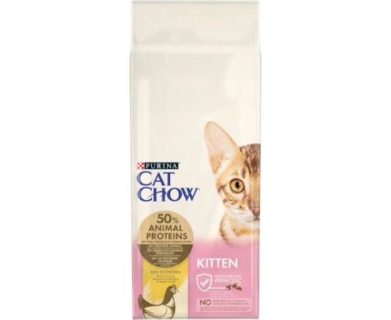 Purina CAT CHOW cats dry food 15 kg Kitten Chicken
