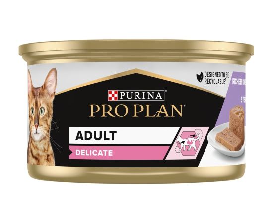 PURINA Pro Plan Delicate Turkey - wet cat food - 85 g