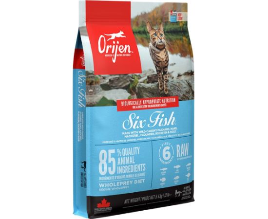 ORIJEN Six fish - dry cat food - 5,4 kg