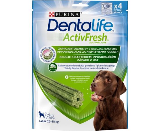 PURINA Dentalife Active Fresh Large - Dental snack for dogs - 142g