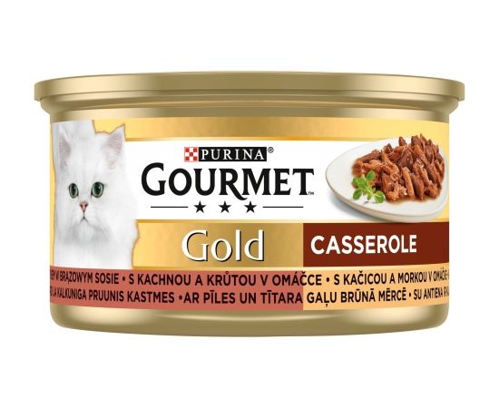 Purina GOURMET GOLD - Casserole duck and turkey 85g