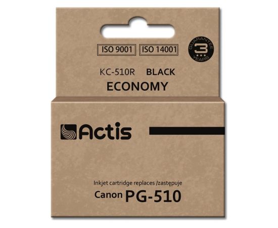 Actis KC-510R ink (replacement for Canon PG-510; Standard; 12 ml; black)