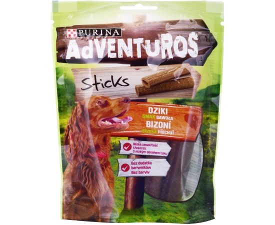 PURINA Adventuros Sticks - dog treat - 120g