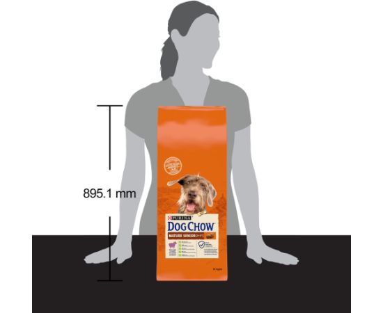 PURINA Dog Chow Mature Senior with lamb - dry dog food - 14 kg