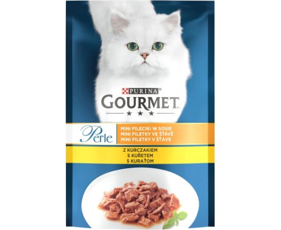 PURINA Gourmet Perle with Chicken - wet cat food - 85g