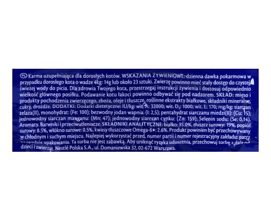 Purina FELIX Play Tubes Turkey, Ham  - dry cat food - 50 g