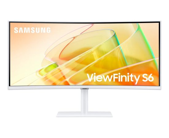 Monitors Samsung ViewFinity S34C650T 34'' 21:9 Curved 1000R 3440x1440 balts