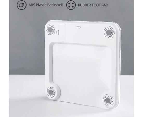 CP B2 Stikla Bluetooth Gudrie Ķermeņa Svari ar Progresa Sinhronizācijas Aplikāciju  Android/iOs (0.1-180kg) Balta