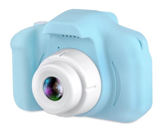 CP X2 Bērnu HD 1080p digitālā foto un video kamera ar MicroSD kartes ievieti 2'' LCD krāsu ekrāns Zila