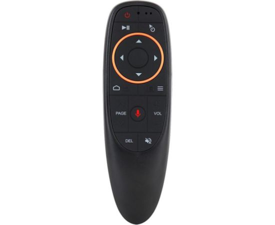 CP G10s Universāla Smart TV Air Mouse - Bezvadu / IR Pults Balss Asistents & Giroskops Melna