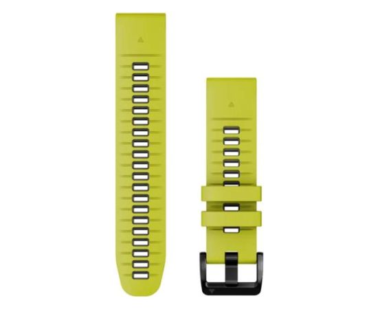 Garmin Quickfit 22 mm pulksteņa siksniņa, Koši dzeltenzaļa/grafīta