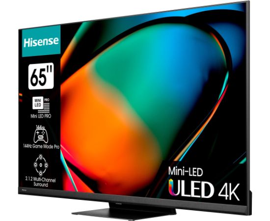 Hisense 65U8KQ, LED TV - 65 -  UltraHD/4K, Triple Tuner, HDR10, WLAN, LAN, Bluetooth. Free Sync, 120Hz panel