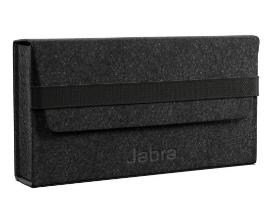 Jabra Evolve2 65 Flex Duo WLC, with charging pad, headset (black, stereo, UC, USB-C, Link380c)