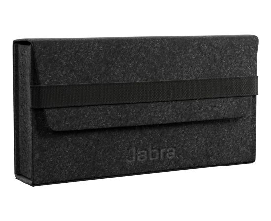 Jabra Evolve2 65 Flex Duo WLC, with charging pad, headset (black, stereo, UC, USB-C, Link380c)