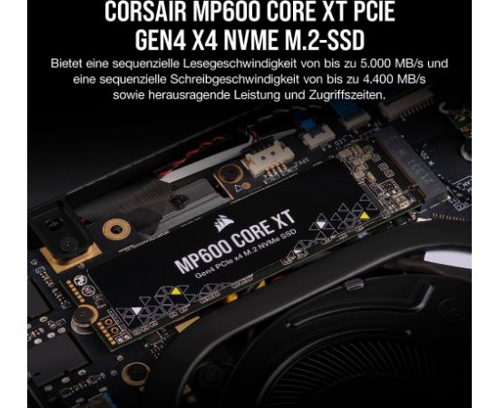 Corsair MP600 CORE XT 2 TB SSD - PCIe 4.0 x4, NVMe 1.4, M.2 2280